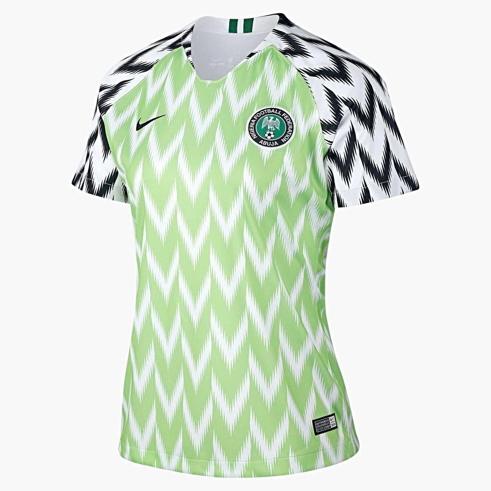 Nigeria soccer hot sale jersey 2018