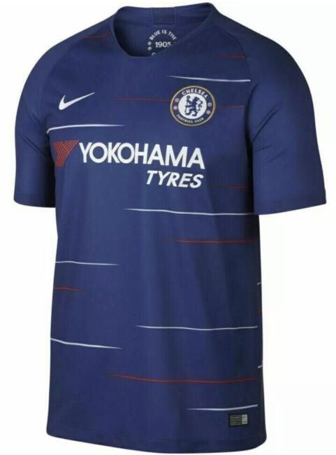 Front View of Chelsea Home Soccer Jersey