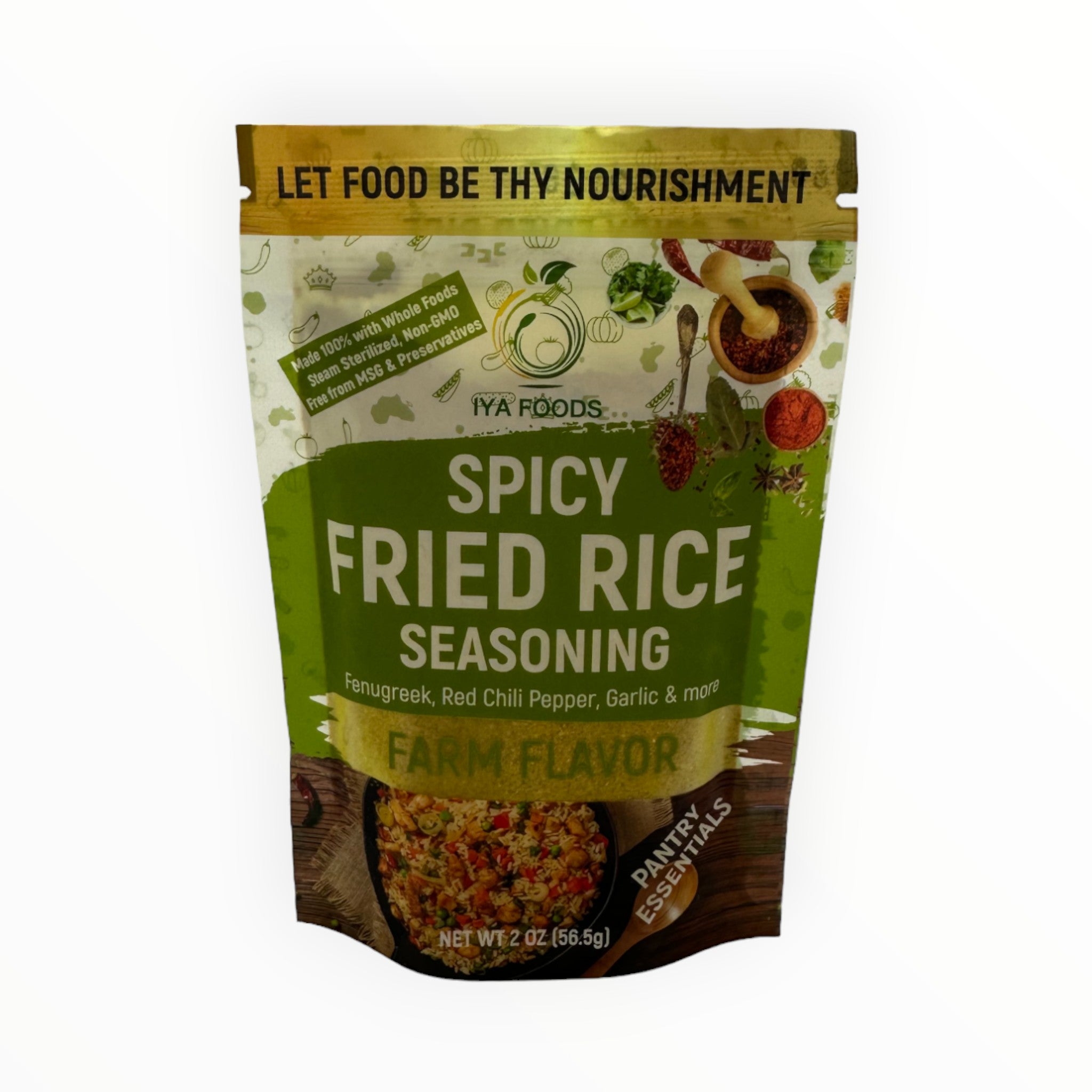 Iyafoods Spicy Fried Rice and Grain Seasoning