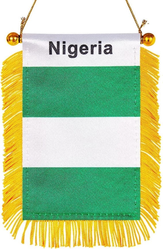 Nigeria Car Flag