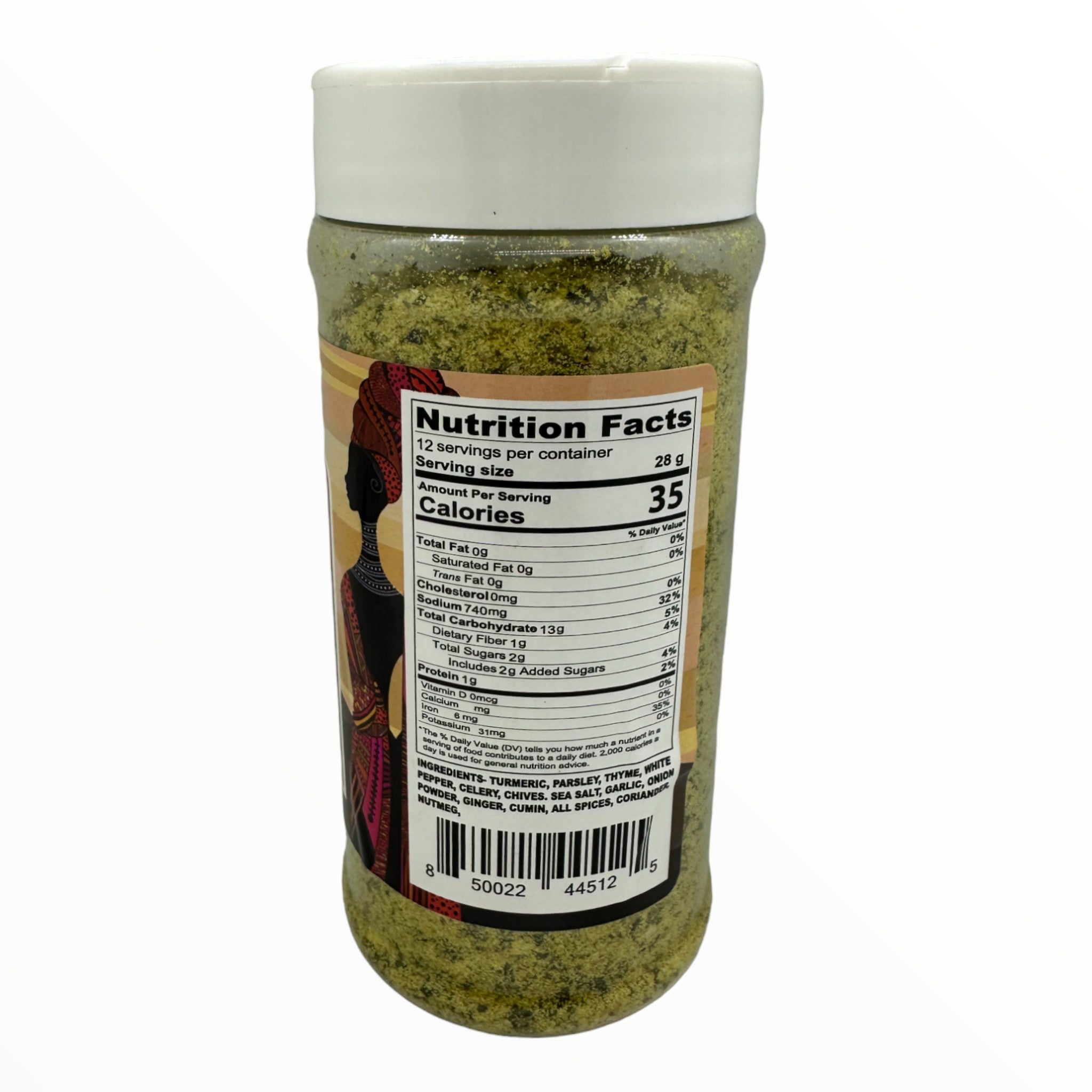 Nutrition Facts of Sisi Lola Fried Rice Seasoning