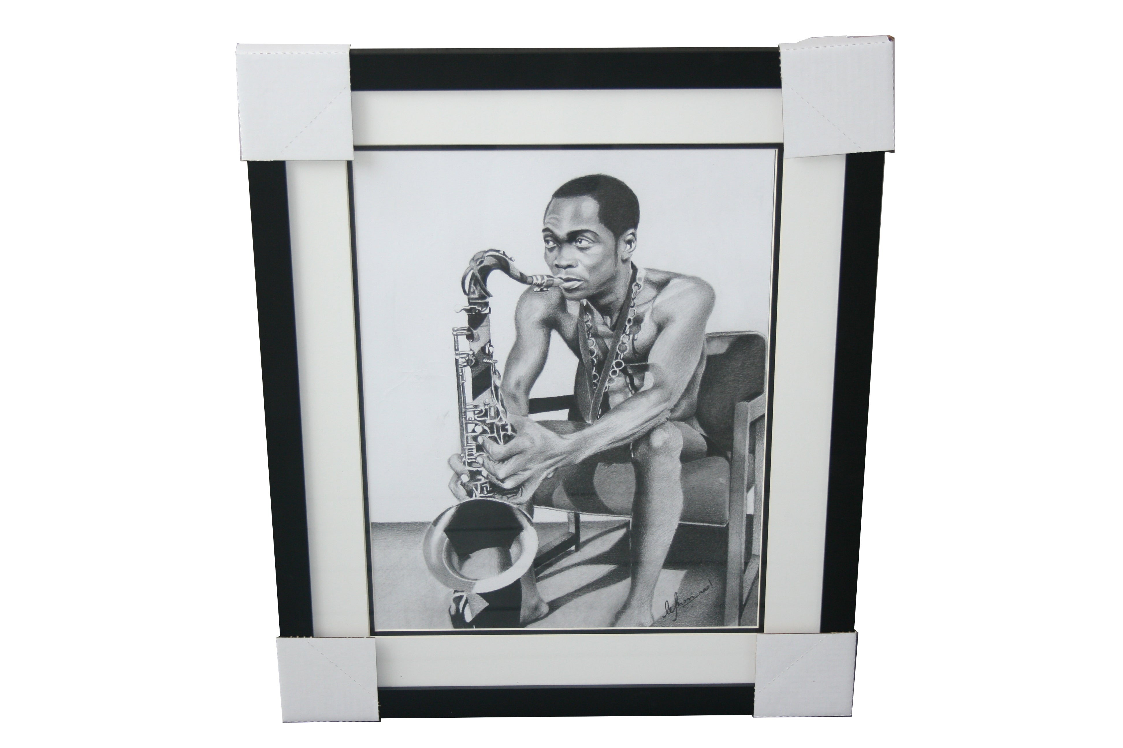 Portrait Painting of Fela Anikulapo Kuti